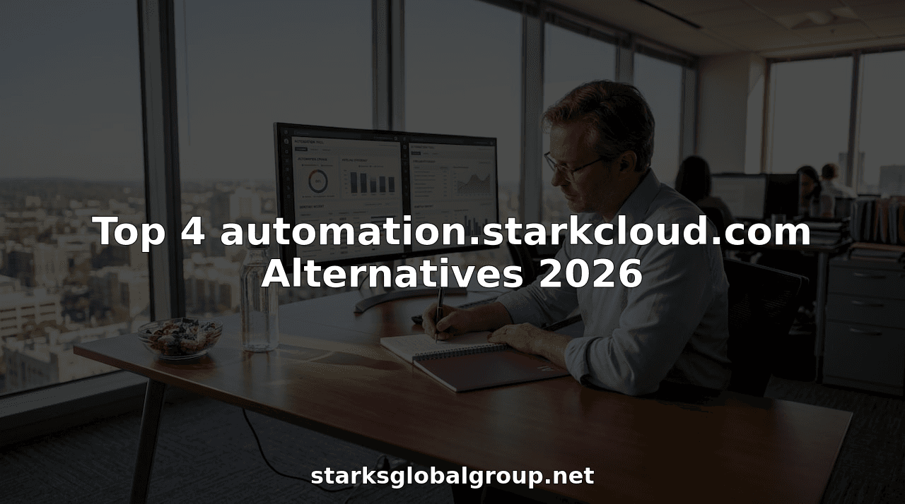 Top 4 automation.starkcloud.com Alternatives 2026
