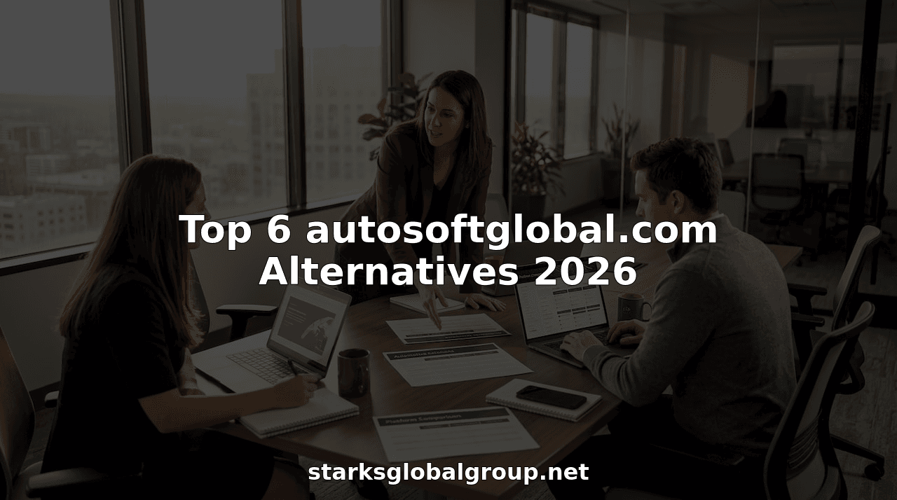 Top 6 autosoftglobal.com Alternatives 2026